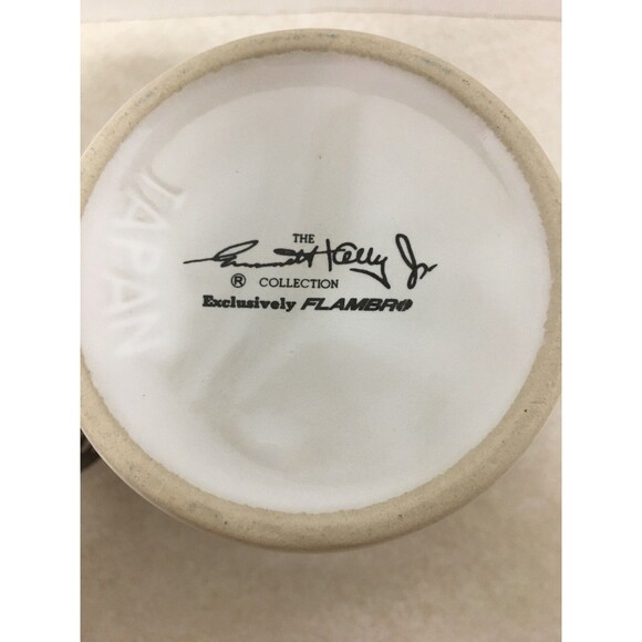 VINTAGE EMMETT KELLY JR  COLLECTION SET OF 2 CLOWN SIGNED FLAMBRO JAPAN MUGS - Picture 6 of 6